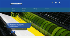 Desktop Screenshot of novotempo-ig.com.br